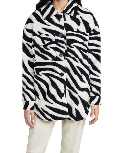 Line & Dot London Zebra Shirt Jacket