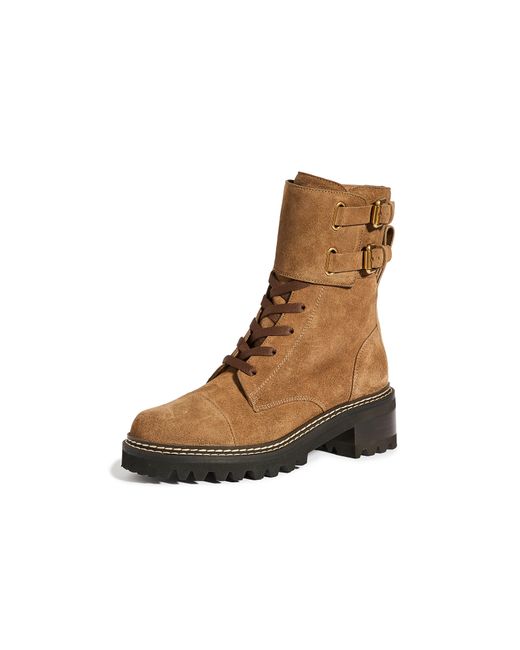 See by Chloé Combat Mallory Boots