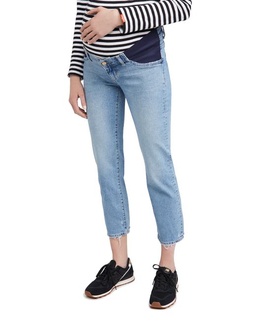 Dl DL1961 Patti Straight Maternity Mid-Rise Jeans