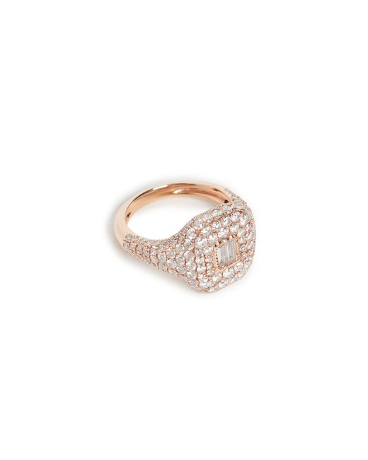 Shay 18k Essential Pave Pinky Ring