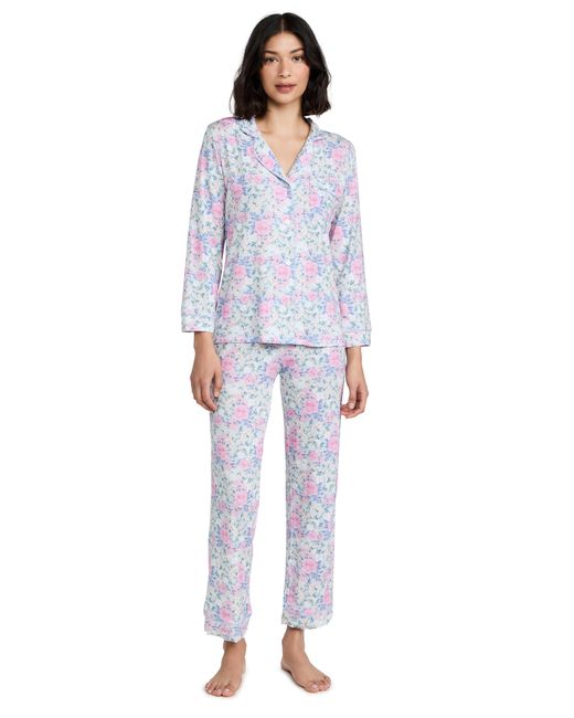 Stripe & Stare Rose Pajama Set