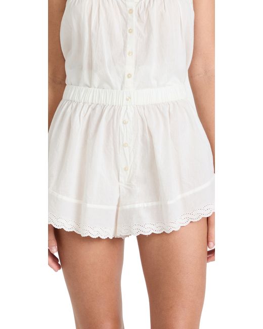 The Great . The Eyelet Tap Shorts