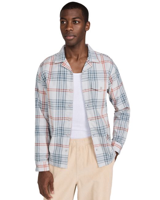 Onia Flannel Convertible Overshirt