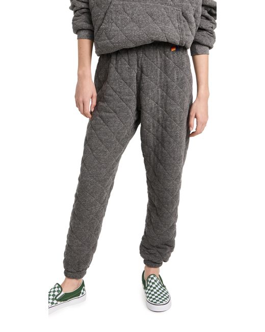 Aviator Nation Quilted Sweatpants