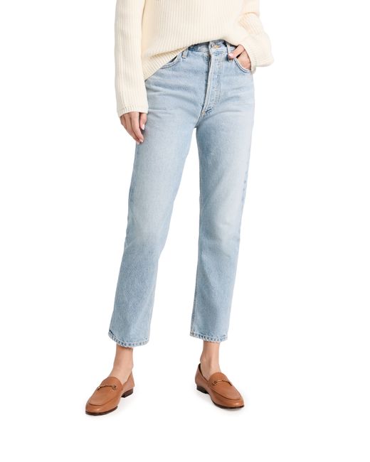 Citizens of Humanity Charlotte Crop High Rise Straight Jeans