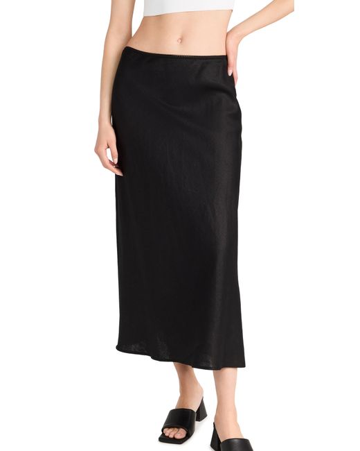 Reformation Layla Linen Skirt