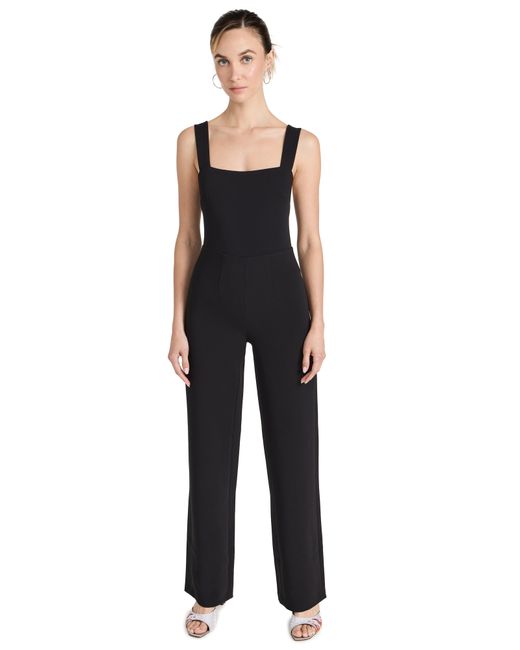 Good American Luxe Suiting Column Jumpsuit