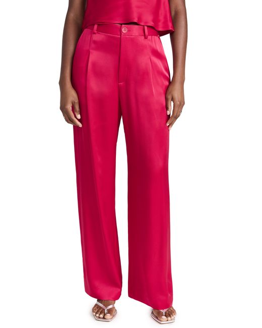 Lapointe Relaxed Pleated Pants