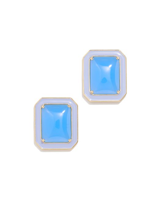 Alison Lou Rectangle Jelly Button Studs