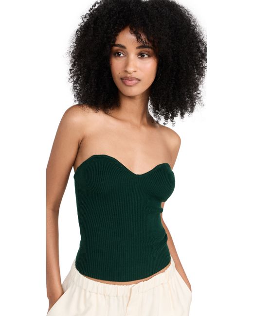 Sablyn Strapless Knit Top