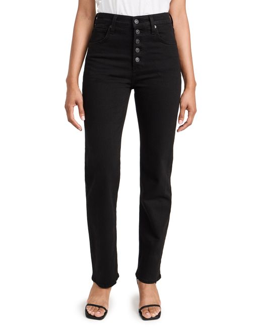Citizens of Humanity Daphne High Rise Stovepipe Exposed Fly Jeans