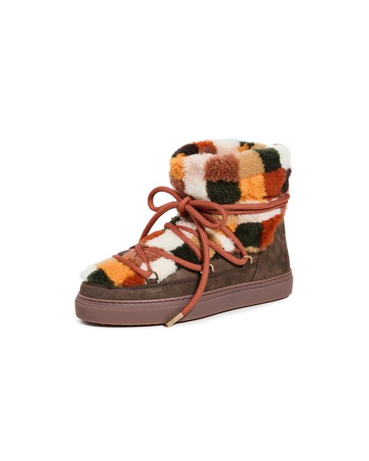 Inuikii Shearling Patchwork Boots