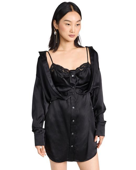 Alexander Wang Button Down Dress with Integrated
