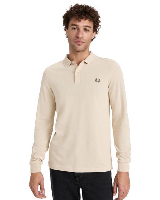 Fred Perry Long Sleeve Plain Shirt