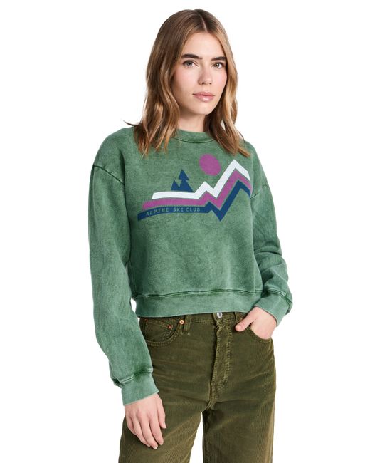 Sundry Alpine Crop Sweatshirt