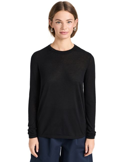 Co Crew Neck Long Sleeve Cashmere Top