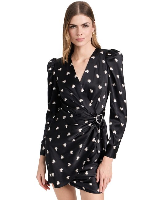 L'agence Clarice Wrap Dress with Buckle 00