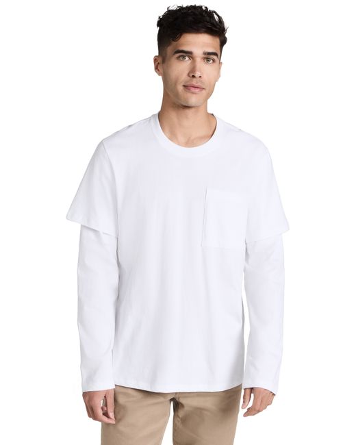 ATM Anthony Thomas Melillo Jersey Double Layer Tee