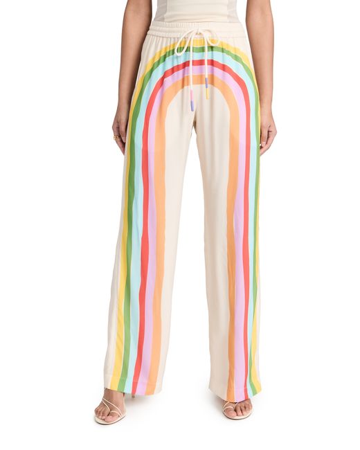 Mira Mikati Stripe Print Pyjama Style Trousers