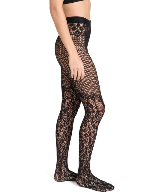 Wolford Flower Lace Tights