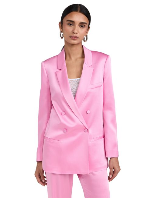 Lapointe Boxy Double Breasted Blazer