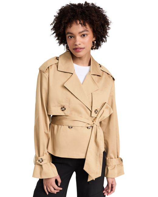 Favorite Daughter The Cropped Charles Trench Coat
