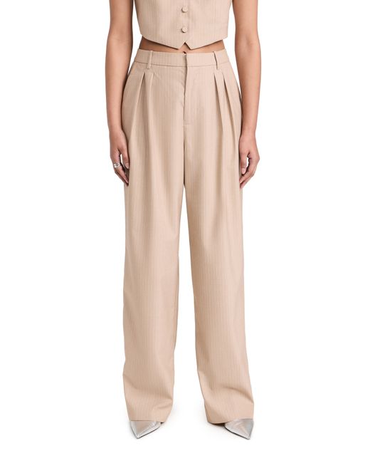 Wayf Dolly Pleated Trousers