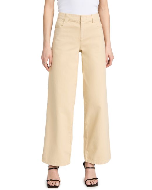 Vince Washed Twill Wide Leg Pants