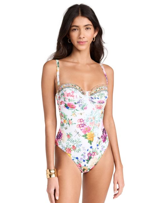 Camilla Ruched Cup Underwire One Piece
