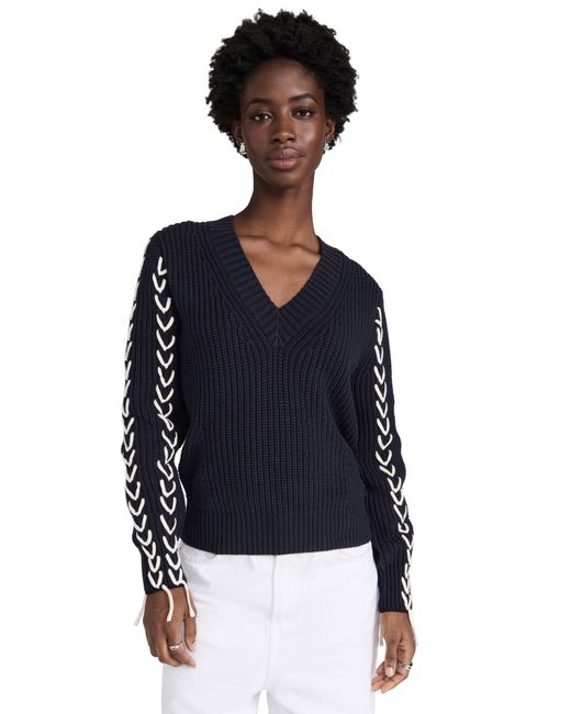 Scotch & Soda Laced Up Sleeve Pullover