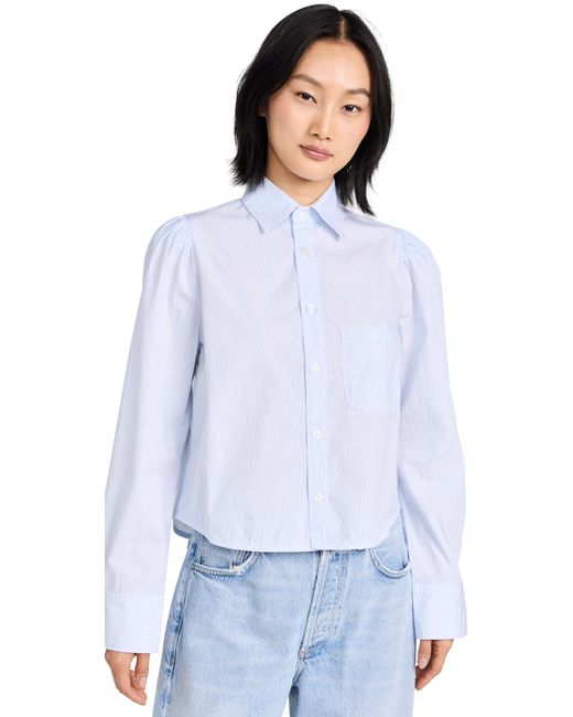 Citizens of Humanity Nia Puff Sleeve Crop Shirt