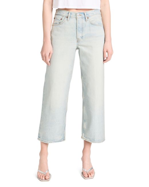 Re/Done Loose Crop Jeans