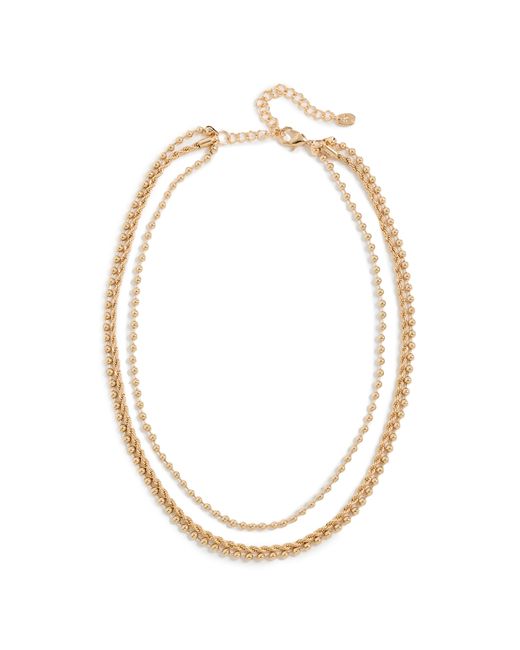 Argento Vivo Sphere Rope Layer Necklace