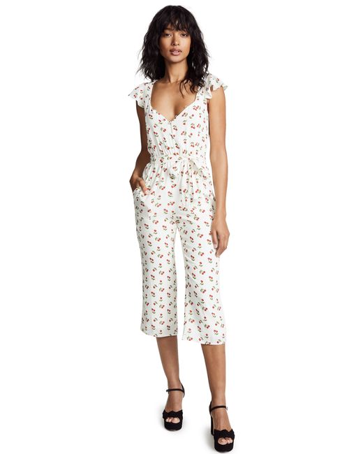 For Love and Lemons Cherry Jumpsuit