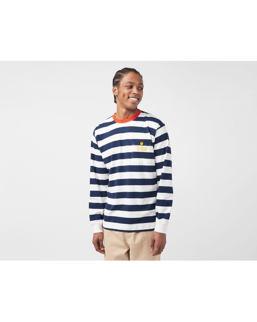 Tired Skateboards Squiggly Stripe Long Sleeve T-Shirt