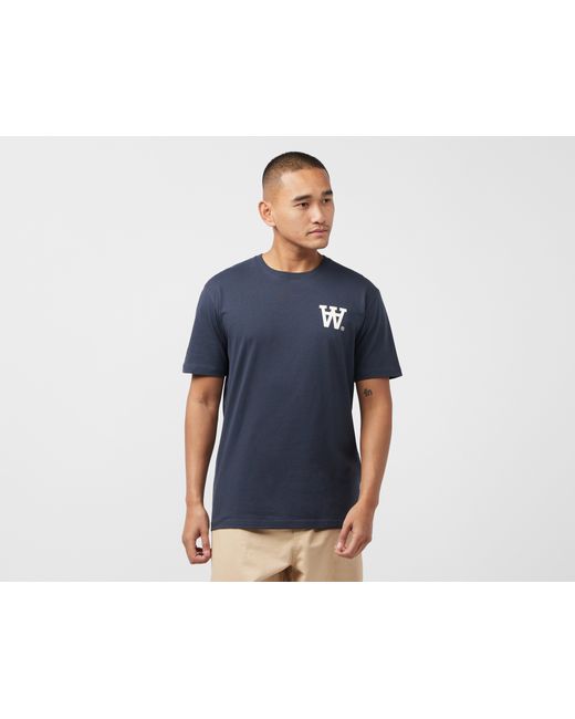 Double A by Wood Ace AA Logo T-Shirt