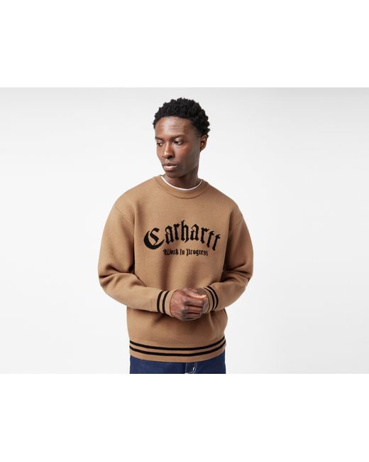 Carhartt Wip Onyx Knitted Sweatshirt