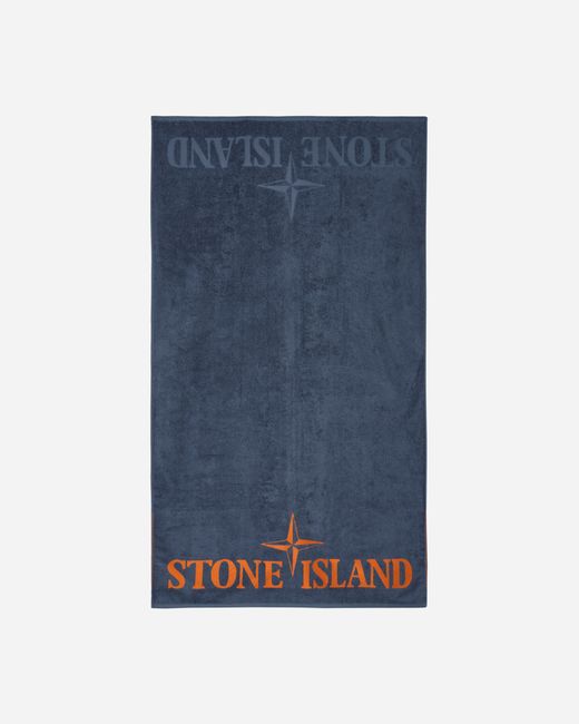 Stone Island Beach Towel Dark