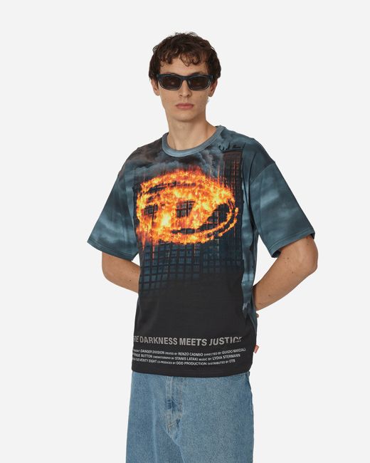 Diesel Burning Oval D T-Shirt