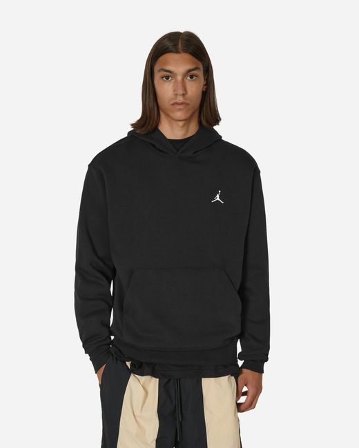 Jordan Essentials Fleece Hooded Sweatshirt Black