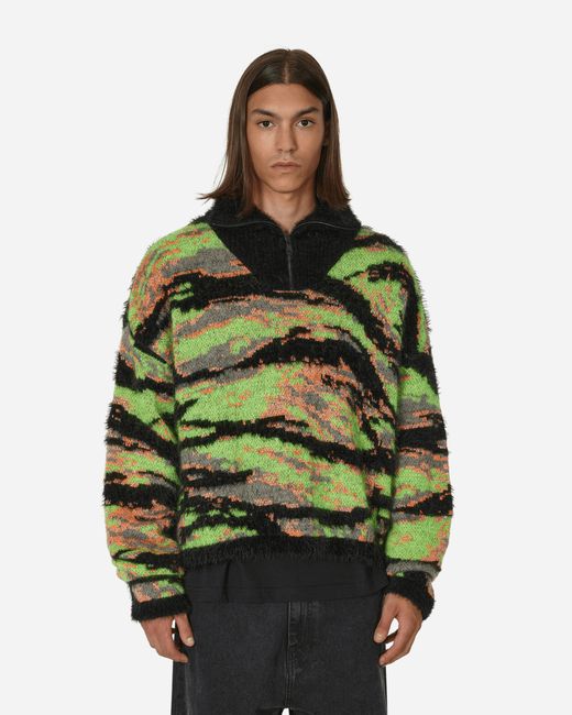 Erl Jacquard Tiger Sweater Rave