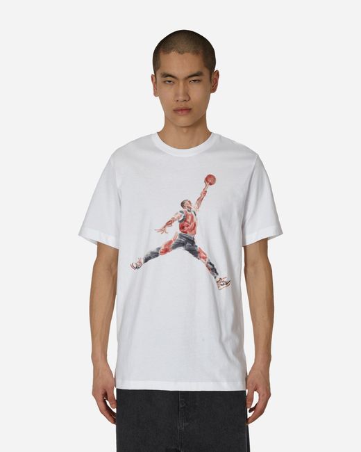 Jordan Jumpman Watercolor T-Shirt White