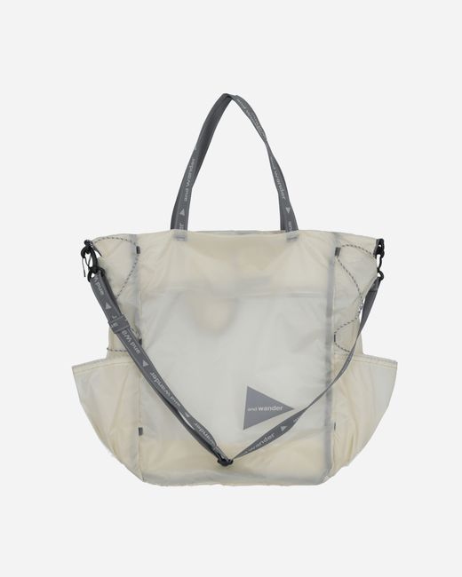 And Wander Sil Tote Bag Off