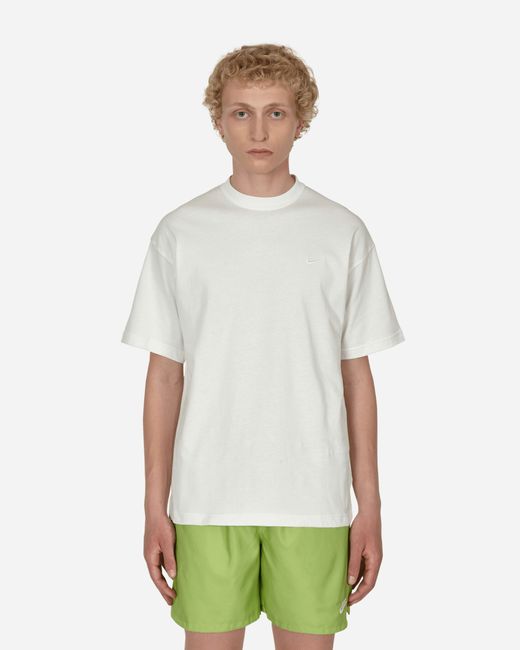 Nike Solo Swoosh T-Shirt White