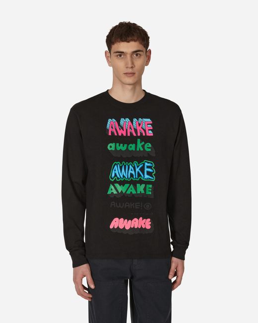 Awake Ny Stefan Meier Printed Longsleeve T-Shirt