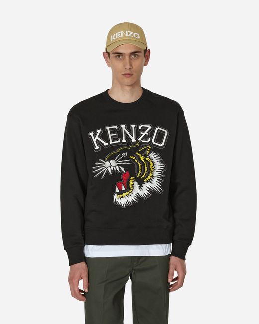 KENZO Paris Tiger Varsity Jungle Crewneck Sweatshirt