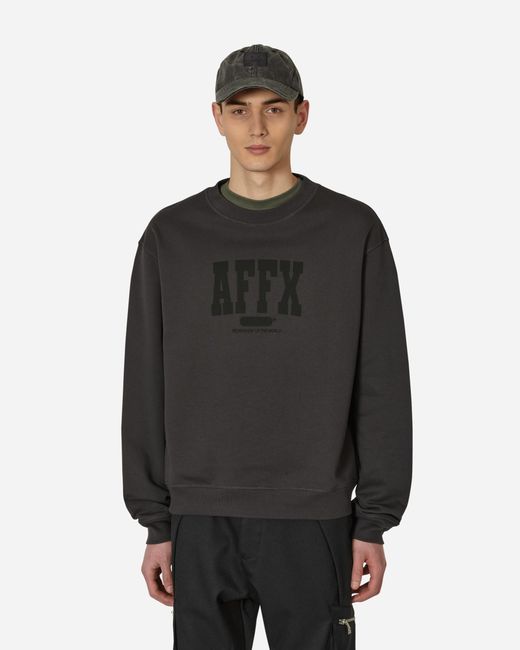 Affxwrks Varsity Crewneck Sweatshirt