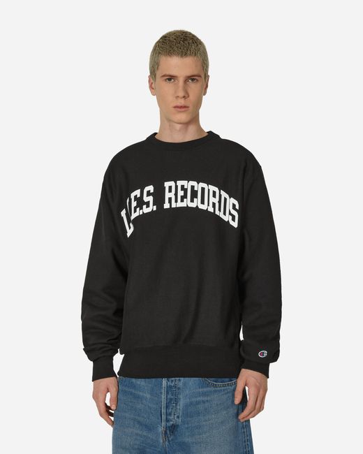 L.I.E.S. Records Varsity Crewneck Sweatshirt
