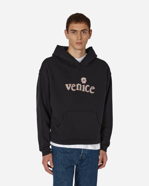 Erl Venice Patch Hooded Sweatshirt