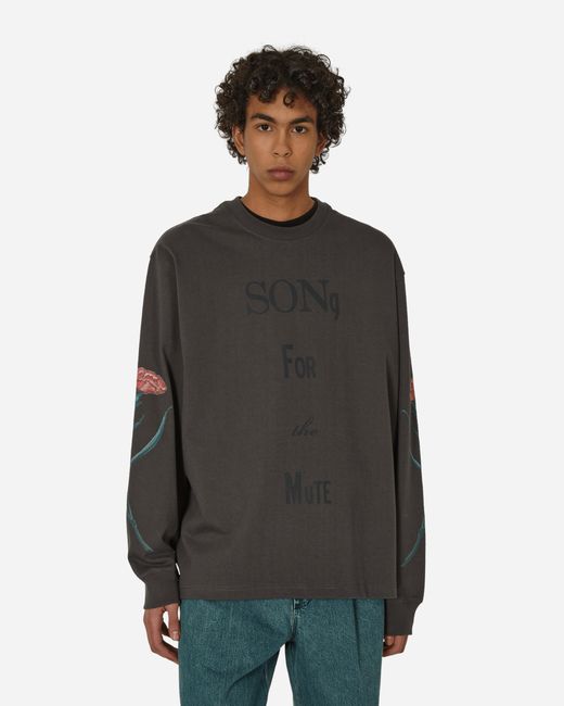 Song For The Mute Sftm Oversized Crewneck Sweatshirt Washed